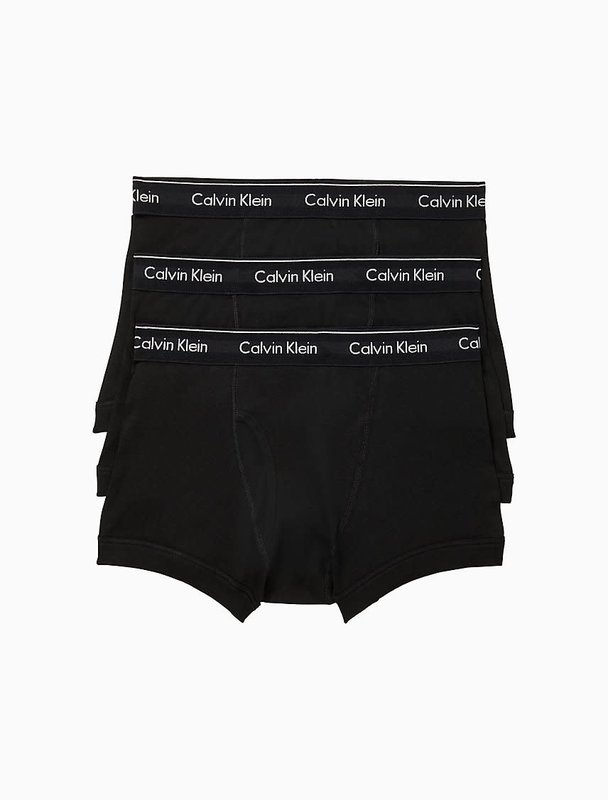Calvin Klein Calvin Klein Hommes 3 Paire Coton Classic Trunk Calecon NB4002G