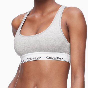 Calvin Klein L61158 Underwear Modern Cotton Boyshort Grey Heather Women's  Size S