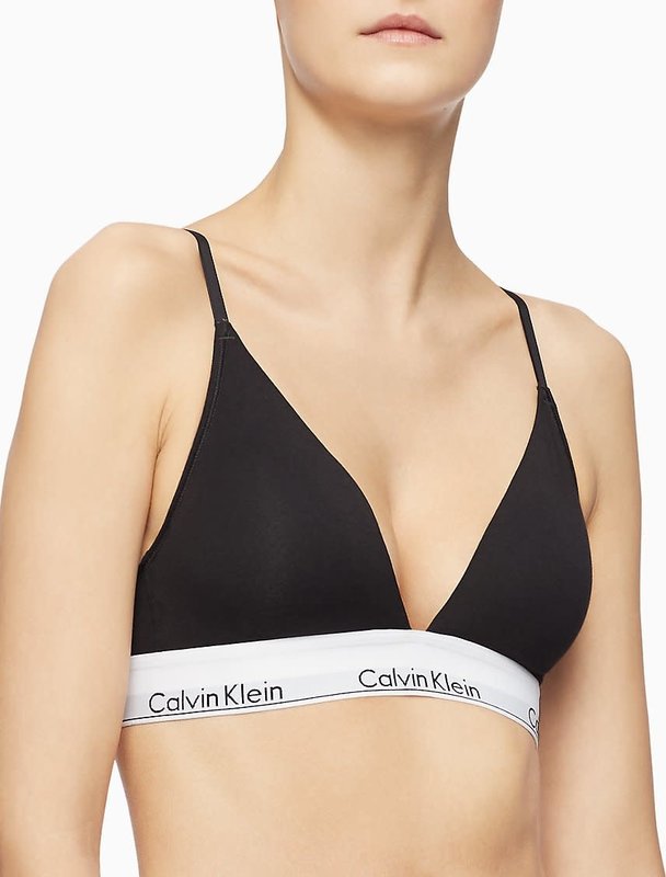 Calvin Klein Femmes Triangle Légèrement Doublé QF5650G - Magasin