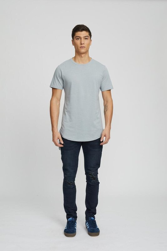 Kuwalla Tee Eazy Scoop Tee, Stone Grey KUL-CT1851-SGRY