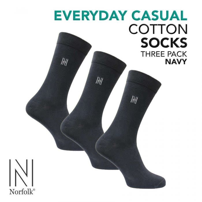 Norfolk Norfolk Unisex Brody 3 Pack Cotton