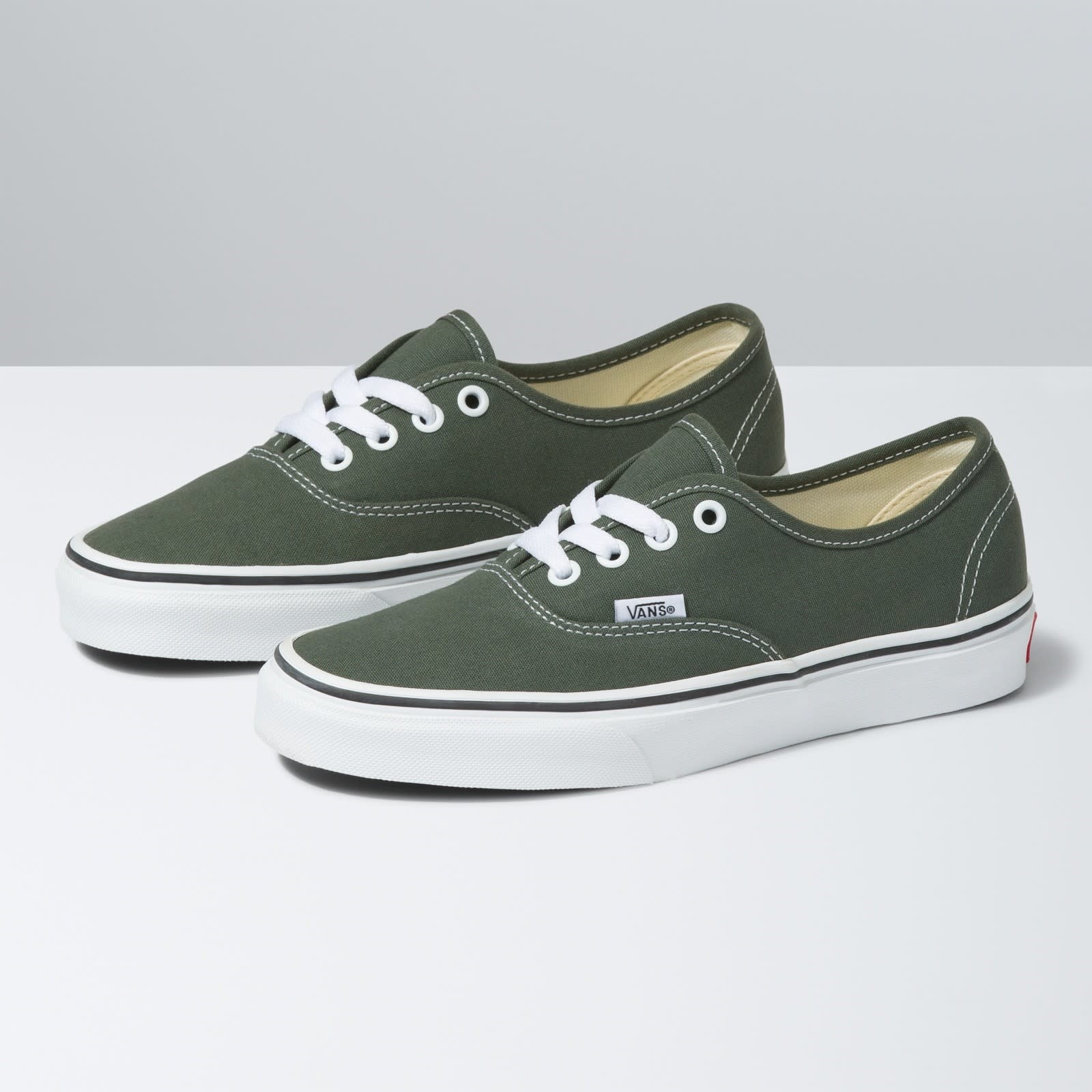 vans navy green