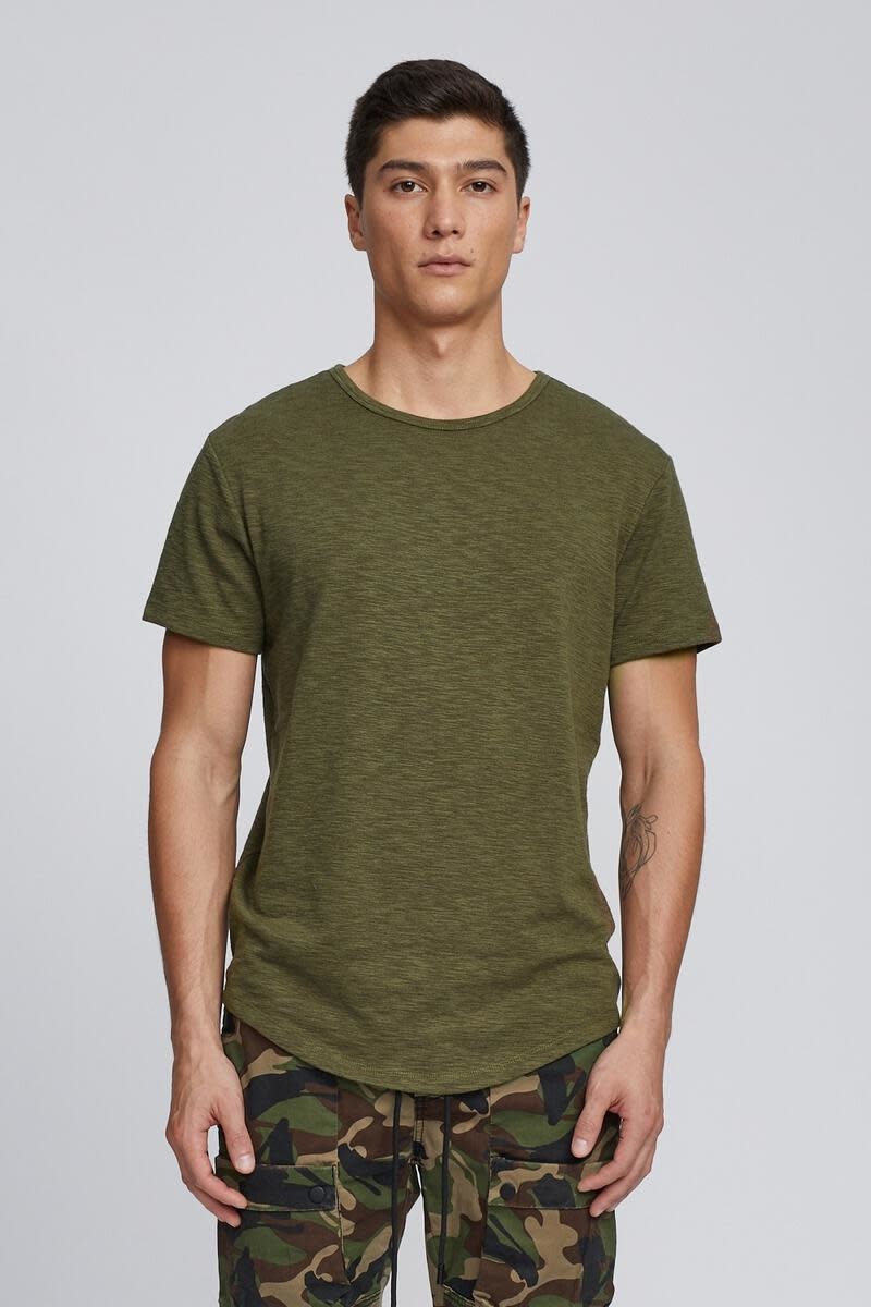 Kuwalla Kuwalla Men's Slub Hi Lo T-Shirt KUL-SHL1385