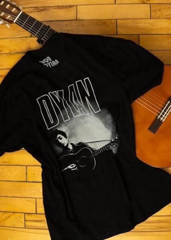 Jack Of All Trades Bob Dylan T-Shirt -DLN001-501BLK