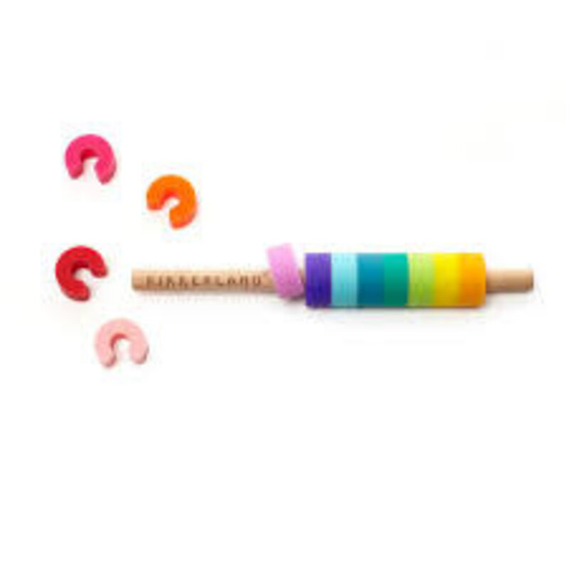 Kikkerland Kikkerland Rainbow Drink Markers BA86