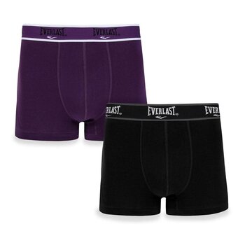 UNDERWEAR Everlast HERITAGE - Boxers x2 - Men's - black/black