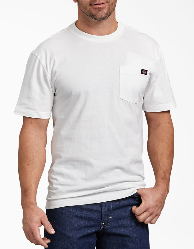 Dickies Dickies Hommes Heavyweight Poche T-Shirt WS450WH