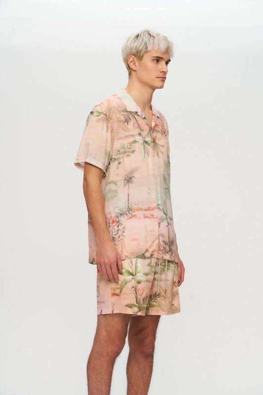 Kuwalla Kuwalla Men's Beach Shirt KUL-SS008