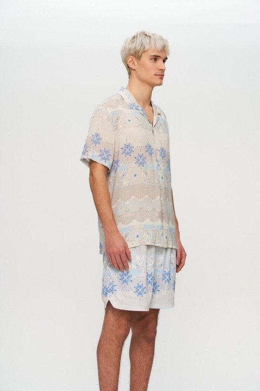 Kuwalla Kuwalla Hommes Beach Chemise KUL-SS008