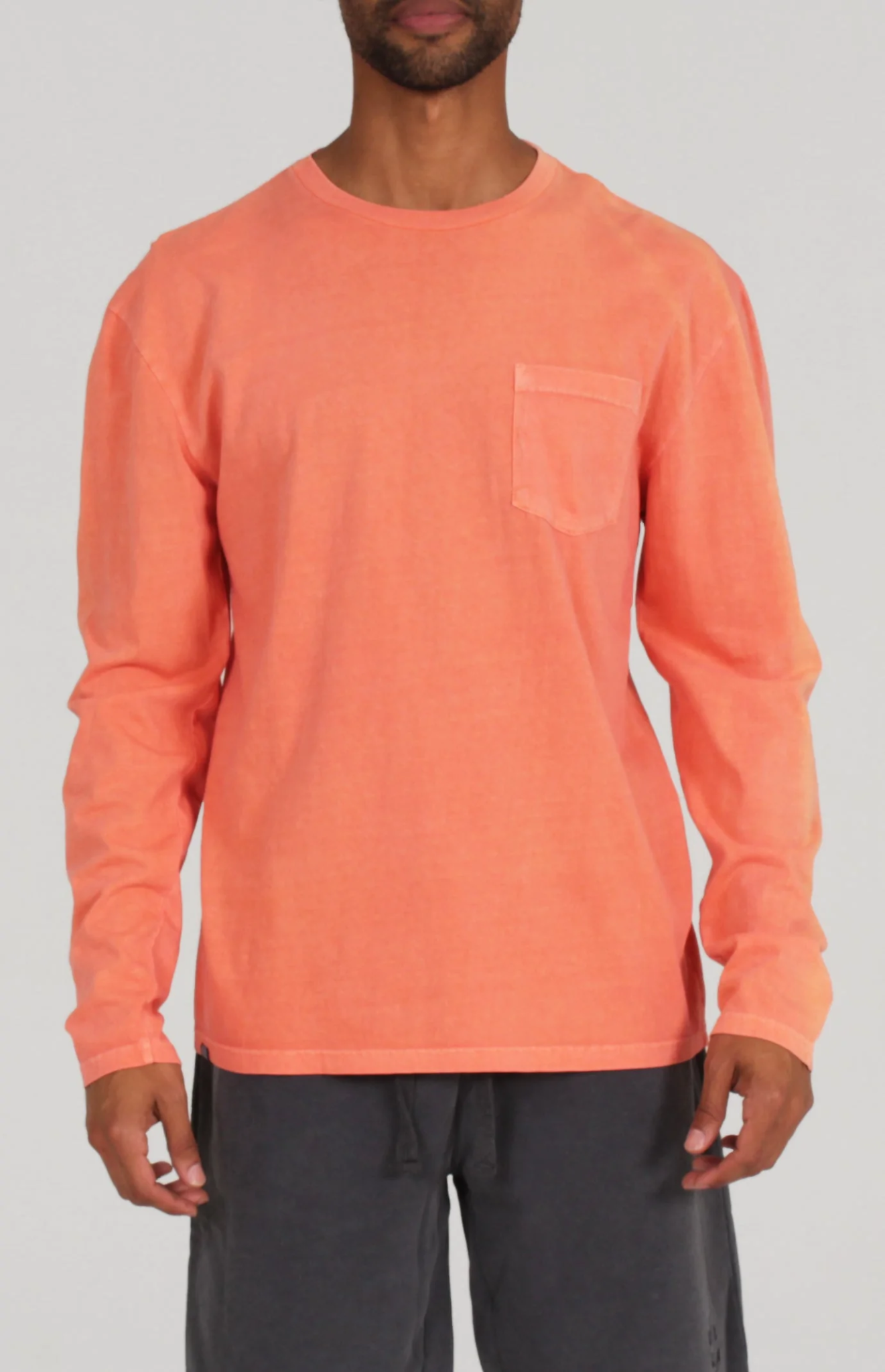 Lira Lira Hommes Pigment Dye LS Tee LE1017