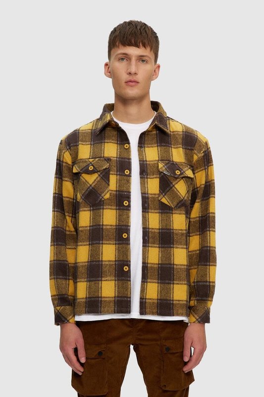 Kuwalla Kuwalla Hommes Flannel Overshirt KUL-LS006