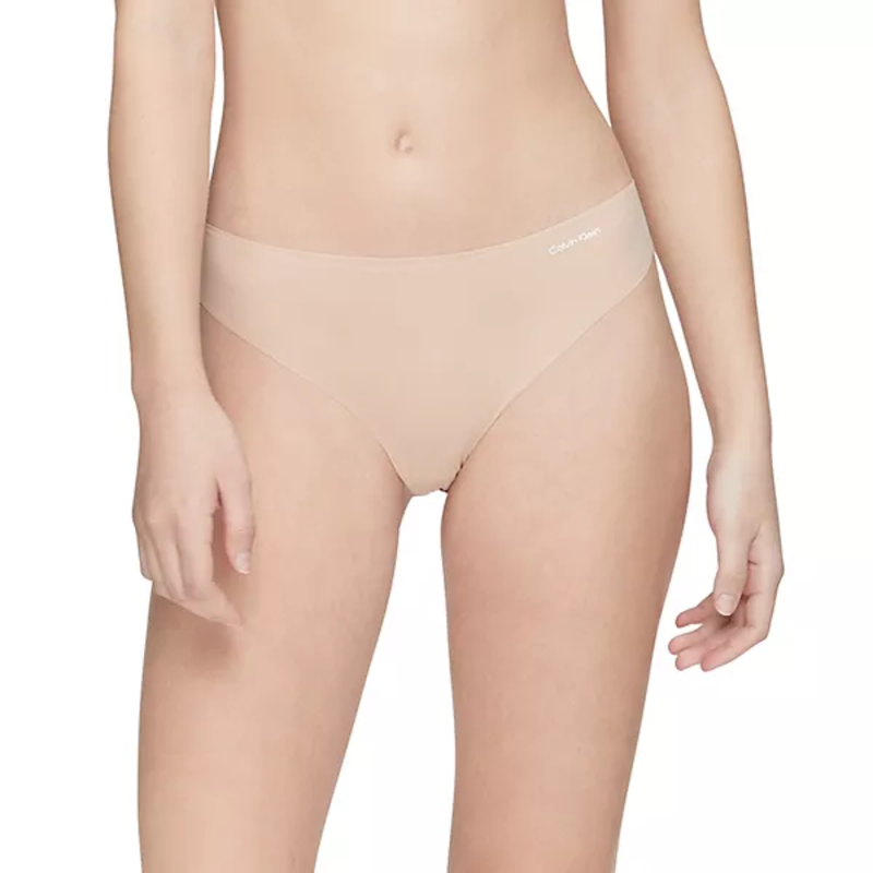 Calvin Klein Women's Invisibles Unlined Triangle Bralette, Nymph's