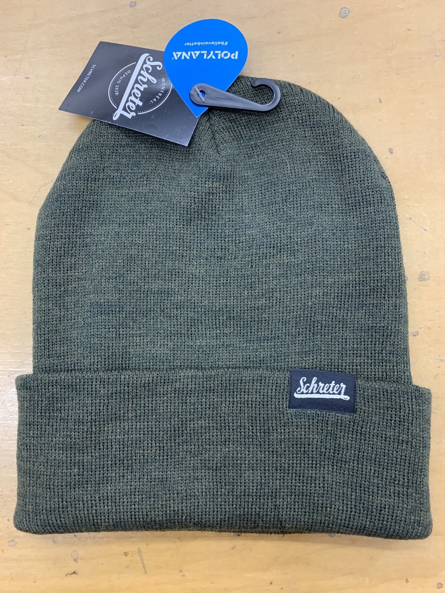 Schreter Schreter Unisex Tuque Tricot Côtelé à Poignets 1503