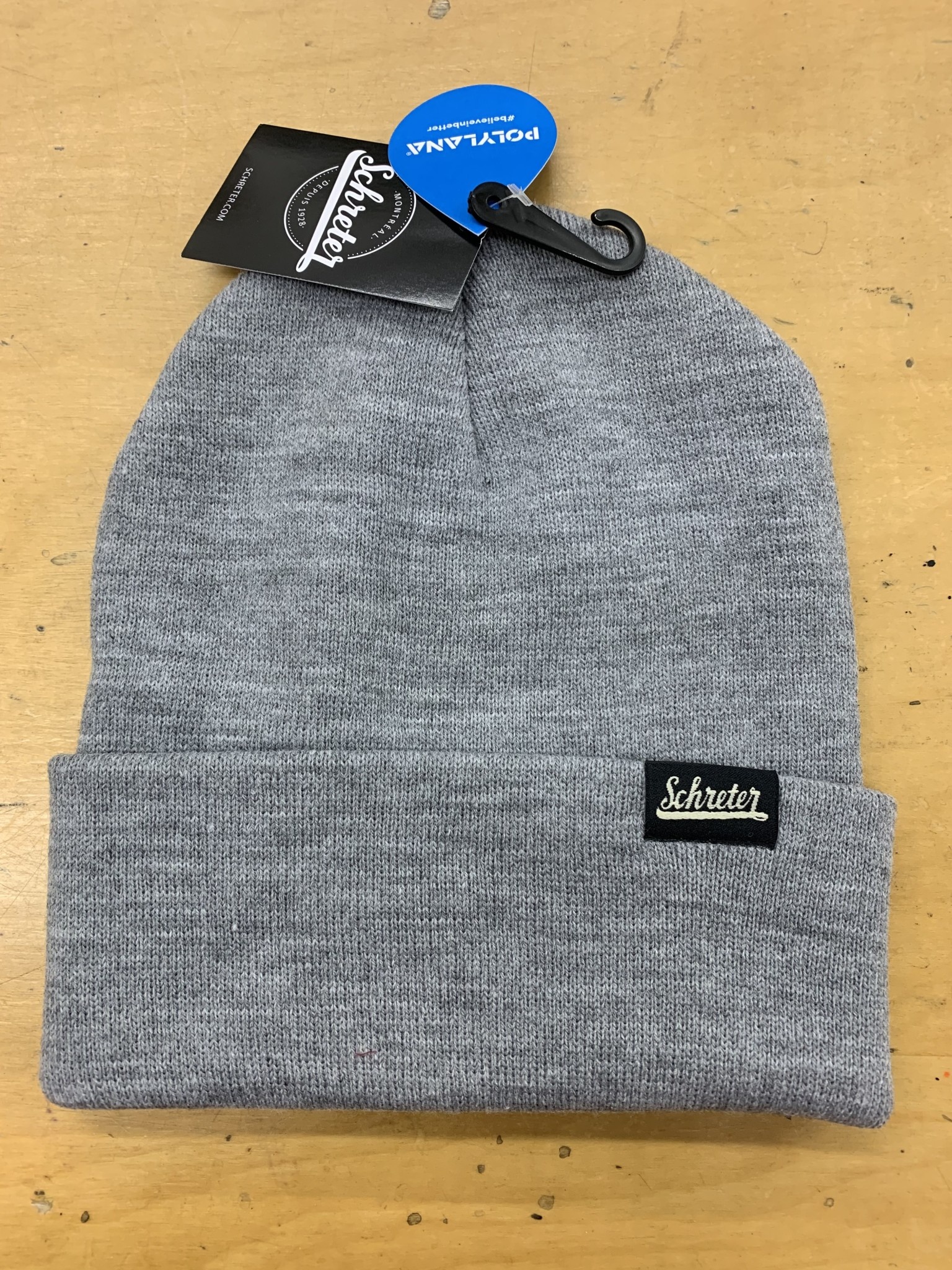 Schreter Schreter Unisex Tuque Tricot Côtelé à Poignets 1503