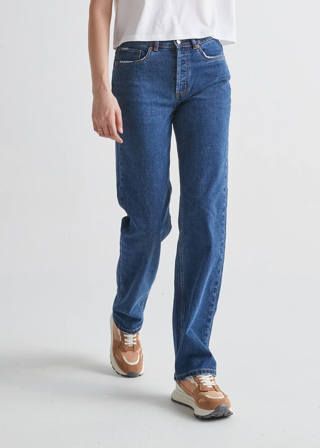 DU/ER DU/ER Femmes Midweight Loose Straight WFMO4662