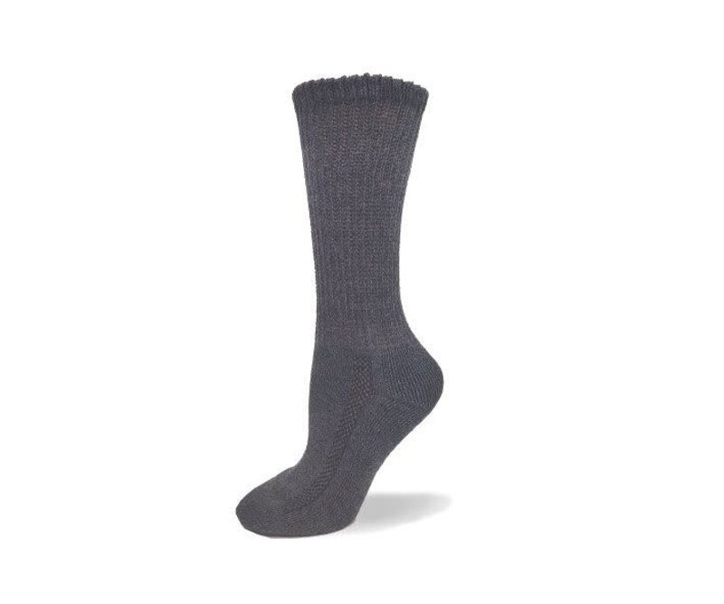 Key Socks Key Women's 4704 Cotton Non Binding Cushion Sock