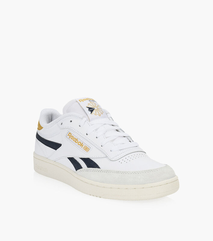 Reebok Club C Revenge Varsity White & Orange Shoes