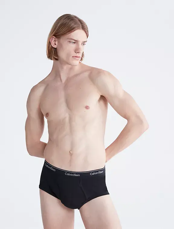 Standfield's Men's 6-Pack Cotton Brief Underwear (Medium, Black) :  : Clothing, Shoes & Accessories
