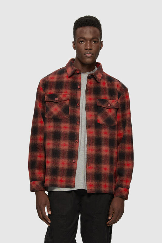 Kuwalla Kuwalla Men's Flannel Overshirt KUL-LS006