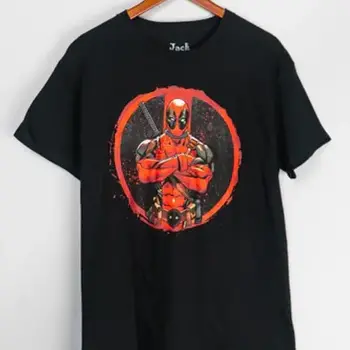 Jack Of All Trades Deadpool Circle T-Shirt MV1154JC