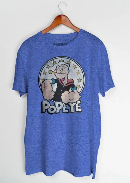 Jack Of All Trades Popeye Classic T- Shirt POP0030GO