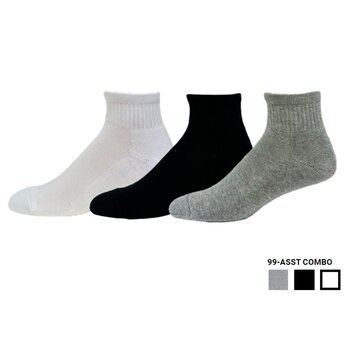 Key Socks Key Men's 5411 Sport 1/4 3 Pack