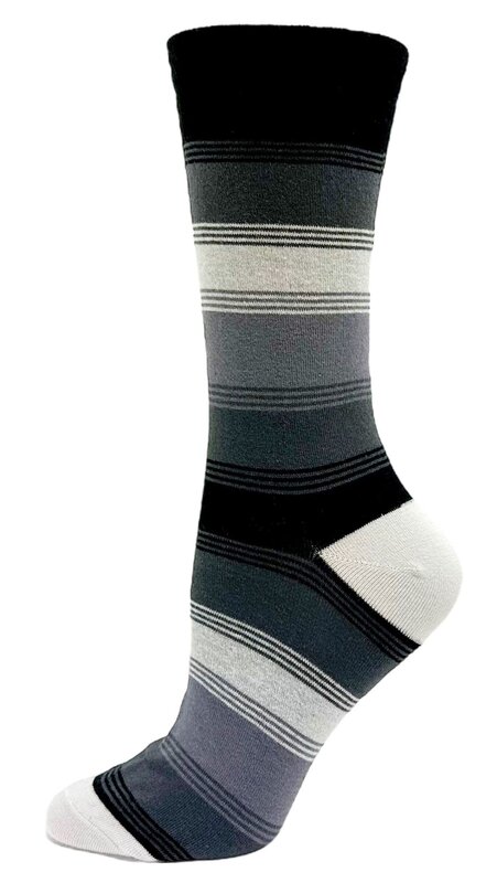 Key Socks Key Women's 6207 Design Ombre 6-10 Cotton Sock