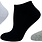 Key Socks Key Women's 6412 Sport Lo 3 Pack