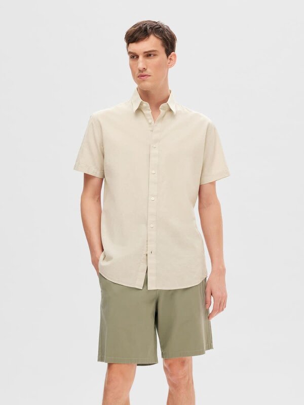 SELECTED Selected Men's New Linen Shirt 16092495