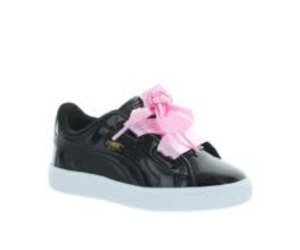 kids puma basket heart