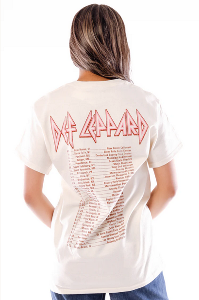 Def Leppard 81 Tour Tee DEF0539GO