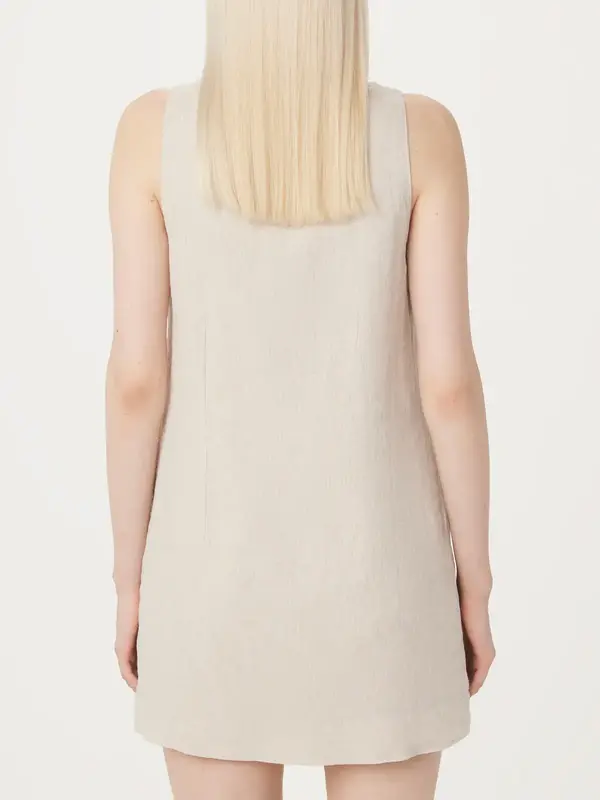 Frank And Oak Frank And Oak Women's Linen Pinafore Dress 2510518