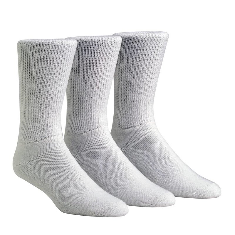 90% Cotton Diabetic Non-binding Socks, J.B. Field's