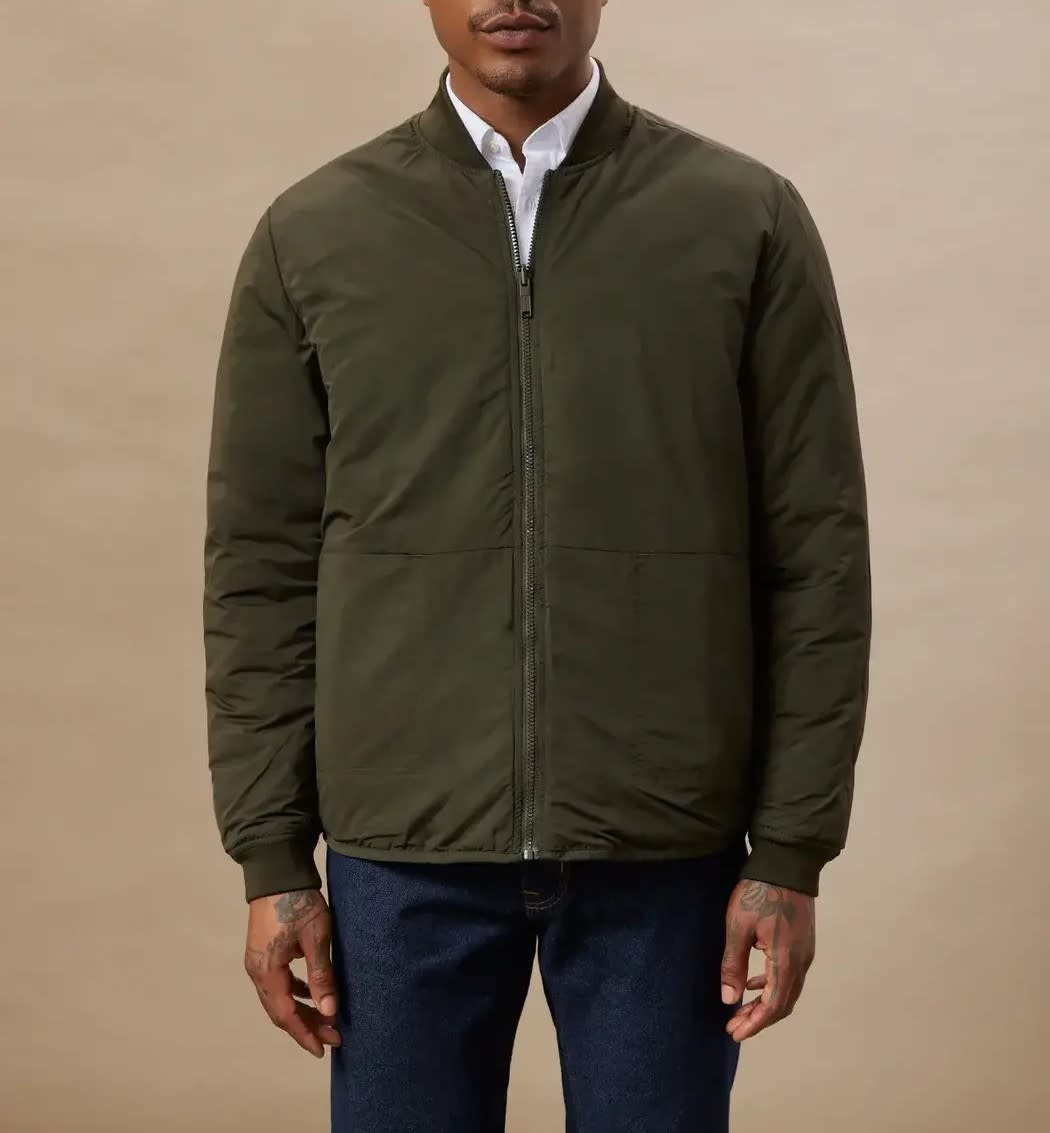 Frank And Oak Frank And Oak Men's Skyline Reversible Bomber 1410245