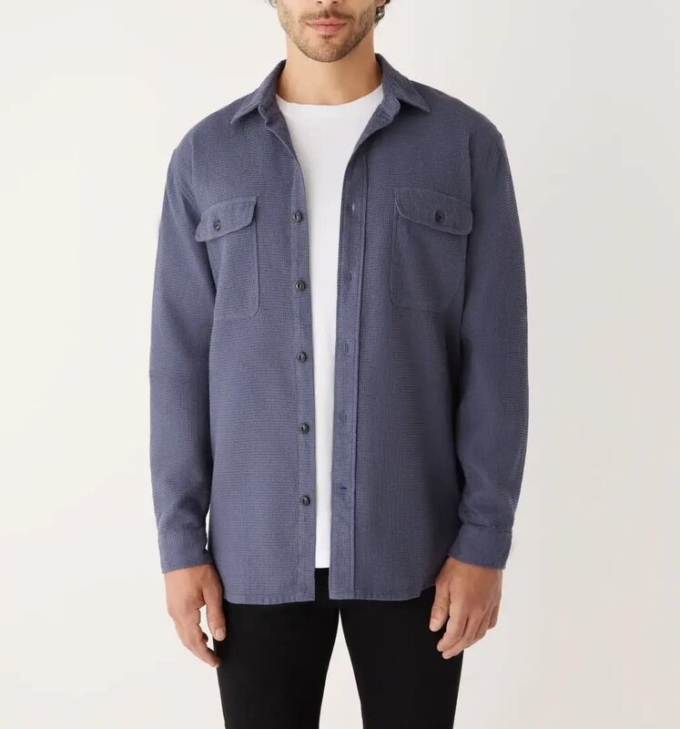Frank And Oak Frank And Oak Hommes Tricot Gaufré 1110620