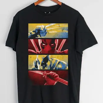 Jack Of All Trades Deadpool 3 Panel Print T-Shirt MV1243JC