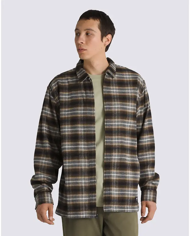 Vans Vans Men's Montwood Zip Flannel VN000HNNCDE