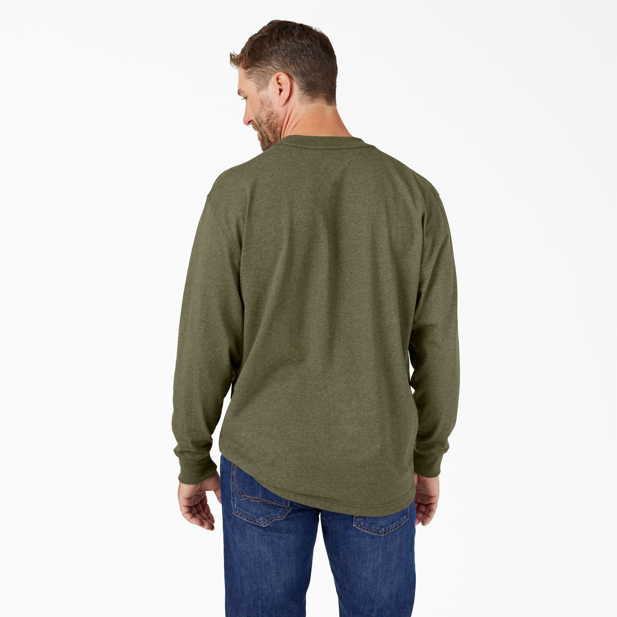 Dickies Dickies Men's Heavyweight LS Pocket Tee WL450H