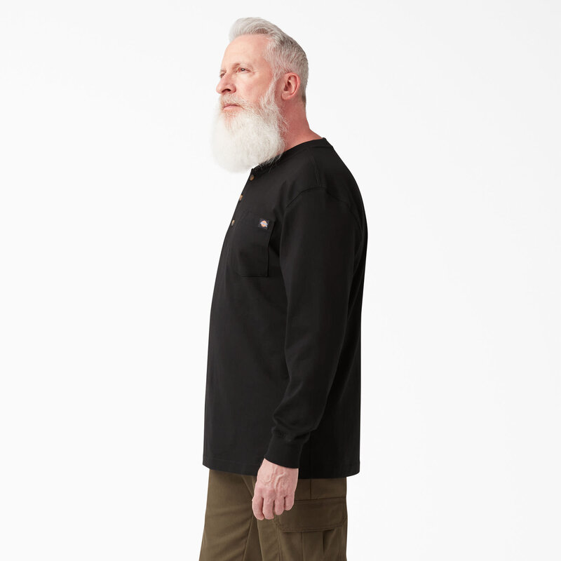 Dickies Dickies Hommes Henley Poids Lourd Tee WL451