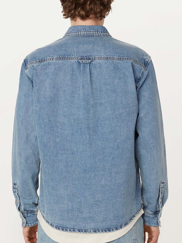 Frank And Oak Frank And Oak Hommes Denim Chemise 1110741