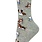 Key Socks Key Femmes 6247 Design Chiens Gris 6-10 Bas Coton