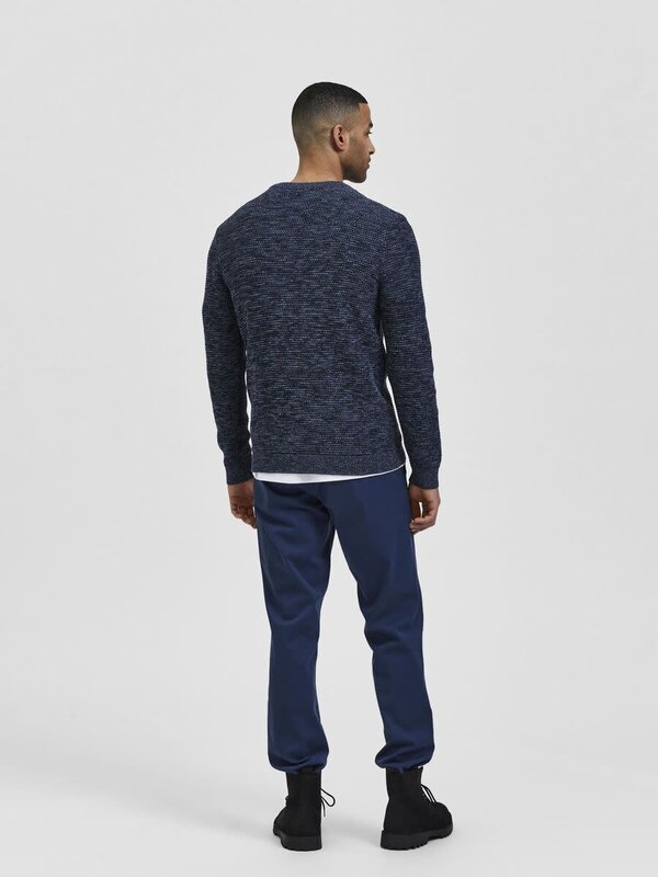 SELECTED Selected Hommes Col Ras du Cou en Tricot 16059390