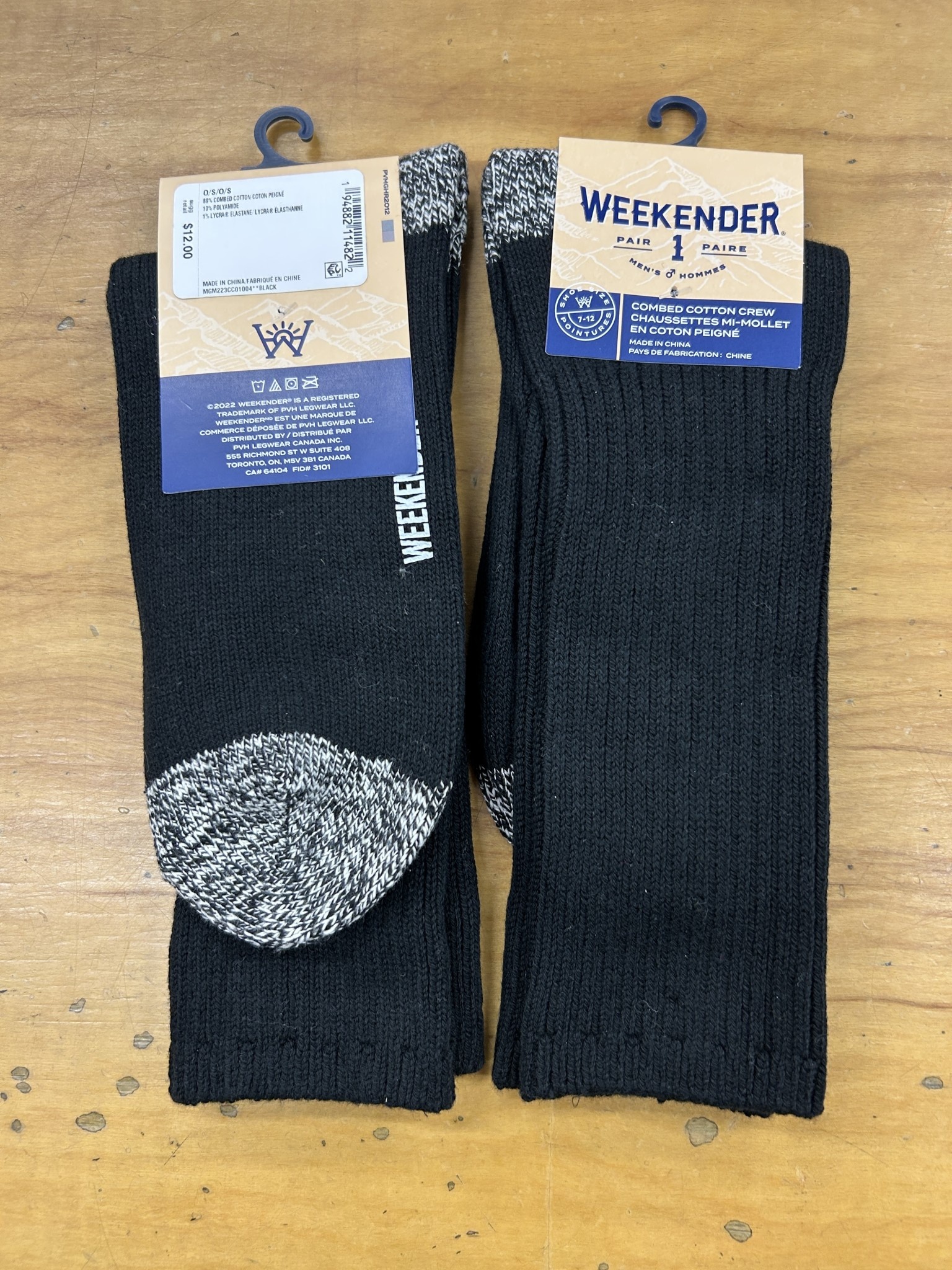 Mcgregor McGregor Hommes Weekender Heel/Toe Crew MGM223CC01