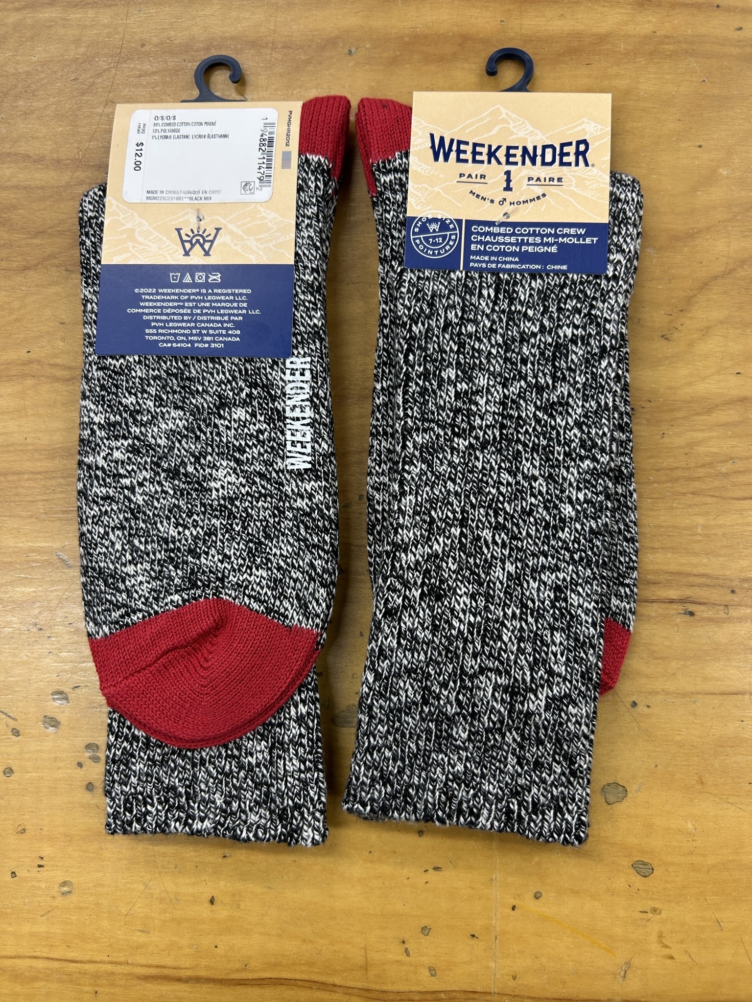 Mcgregor McGregor Hommes Weekender Heel/Toe Crew MGM223CC01