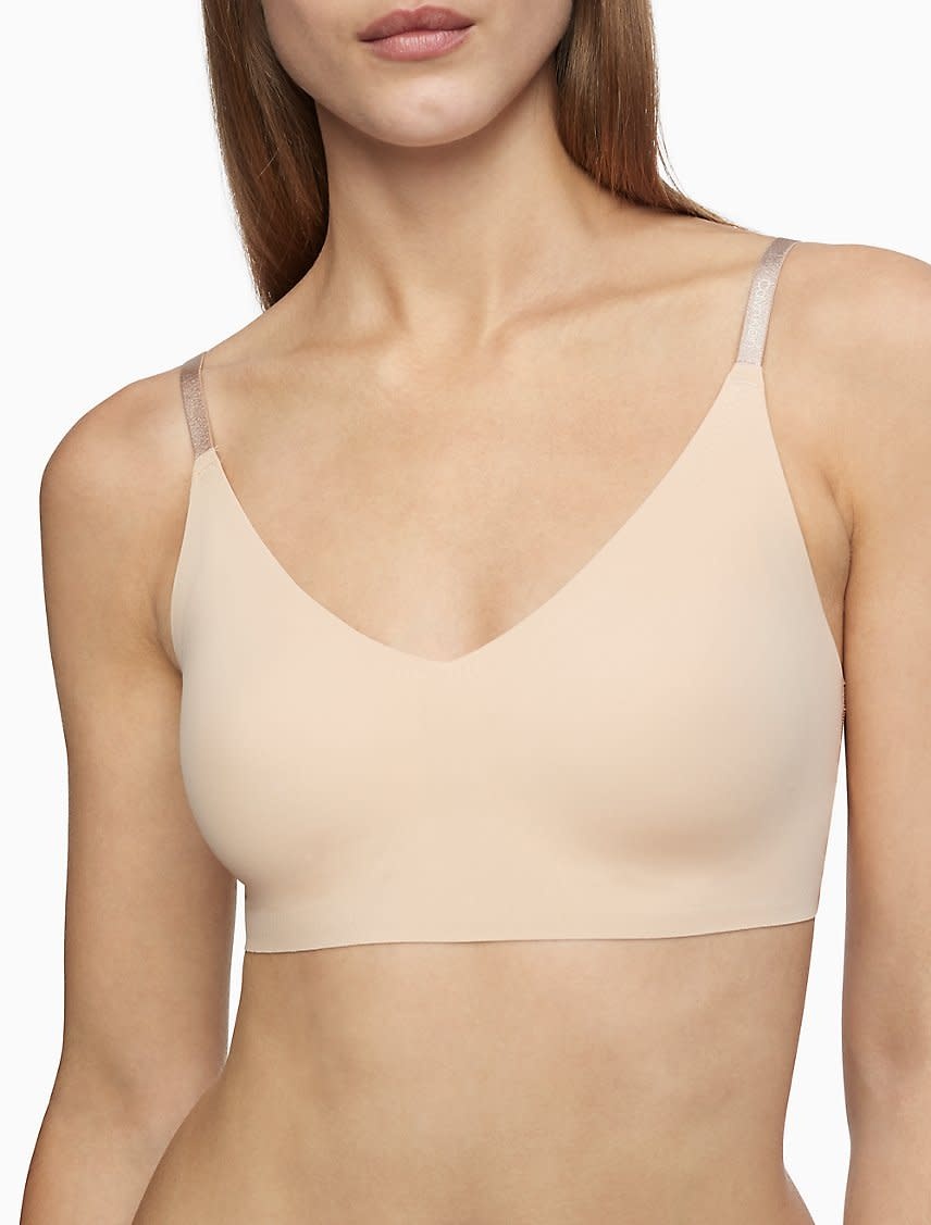 Calvin Klein Calvin Klein Femmes Bralette Légèrement Doublée QF5753G