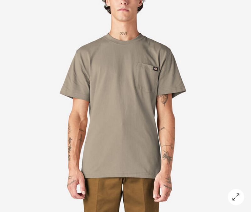 Dickies Dickies Hommes Heavyweight Poche T-Shirt WS450DS