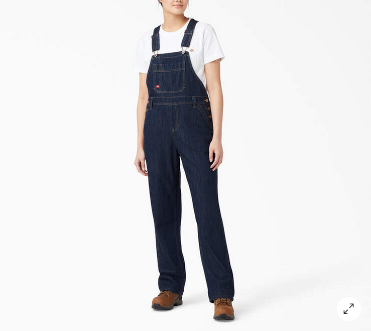 Dickies Dickies Women's Relaxed Bib Overall FB206