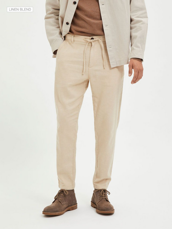 SELECTED Selected Men's Slim Brody Linen 16087636