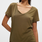 Kuwalla Kuwalla Women's Essential V-Neck Tee WKUL-0124-VNT752