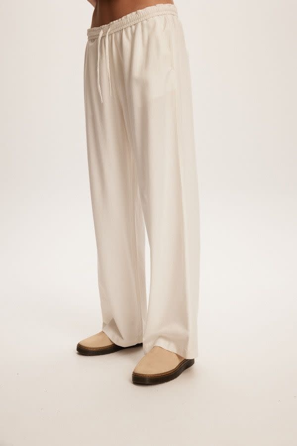 Kuwalla Kuwalla Women's Freya Linen Wideleg Pant WKUL-0125-FRW303L